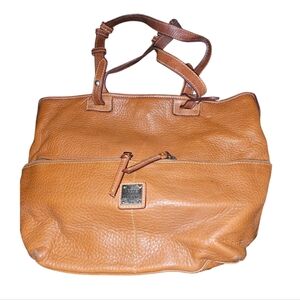 Dooney & Bourke Tan Leather Tote Bag